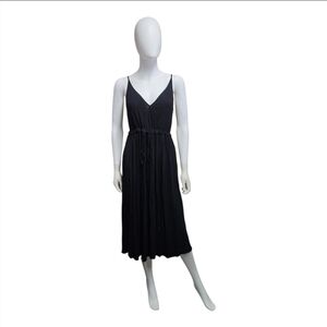 CHRISTY DAWN | Sleeveless Midi Dress in Black ~ Size Medium